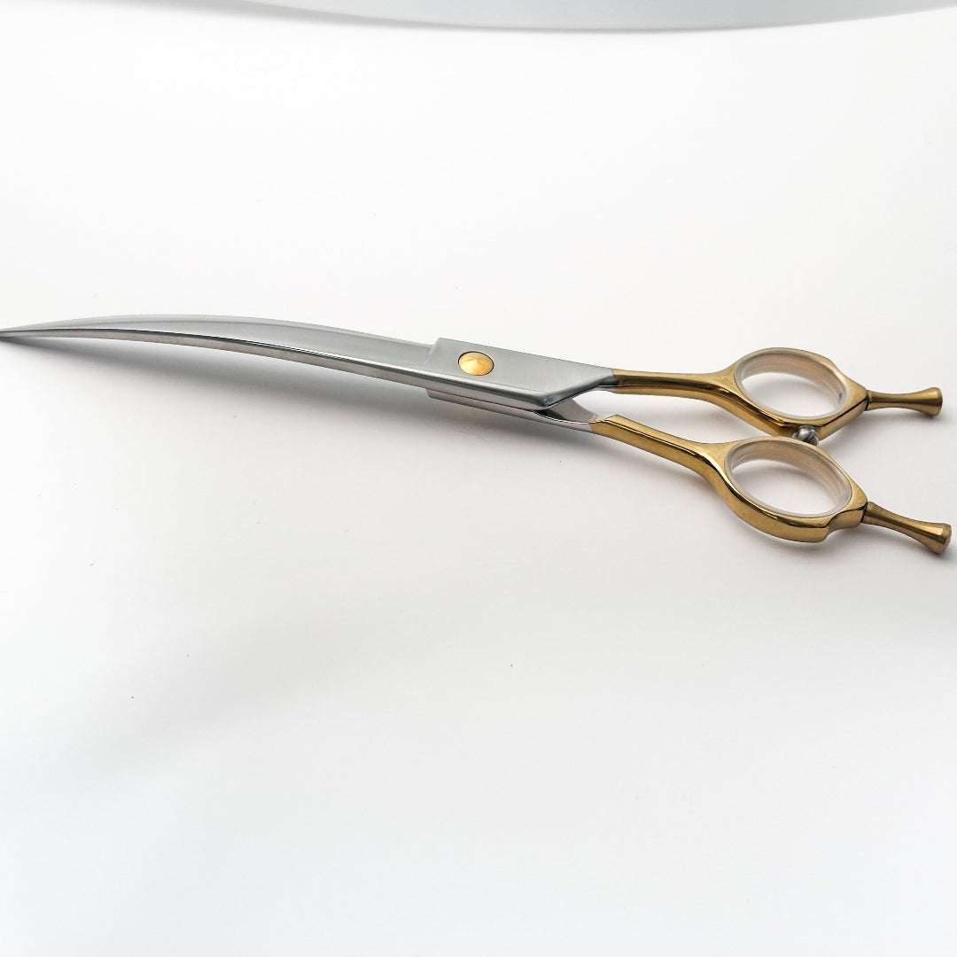 NorrGroom 7.5 Curved Grooming Shear curve view