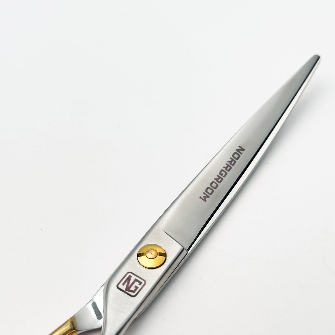 NorrGroom 7.5 Curved Grooming Shear logo